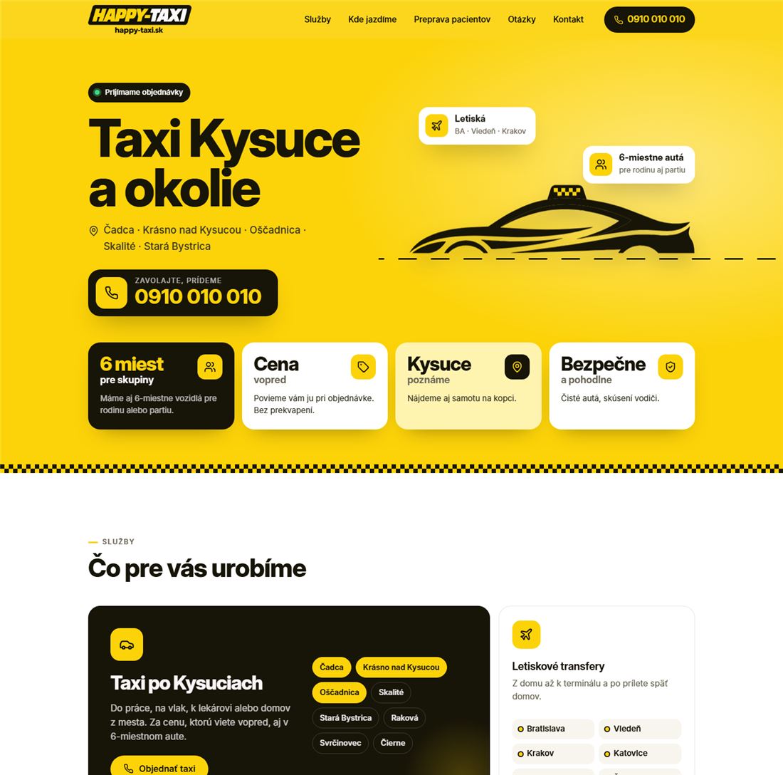 Web Happy Taxi