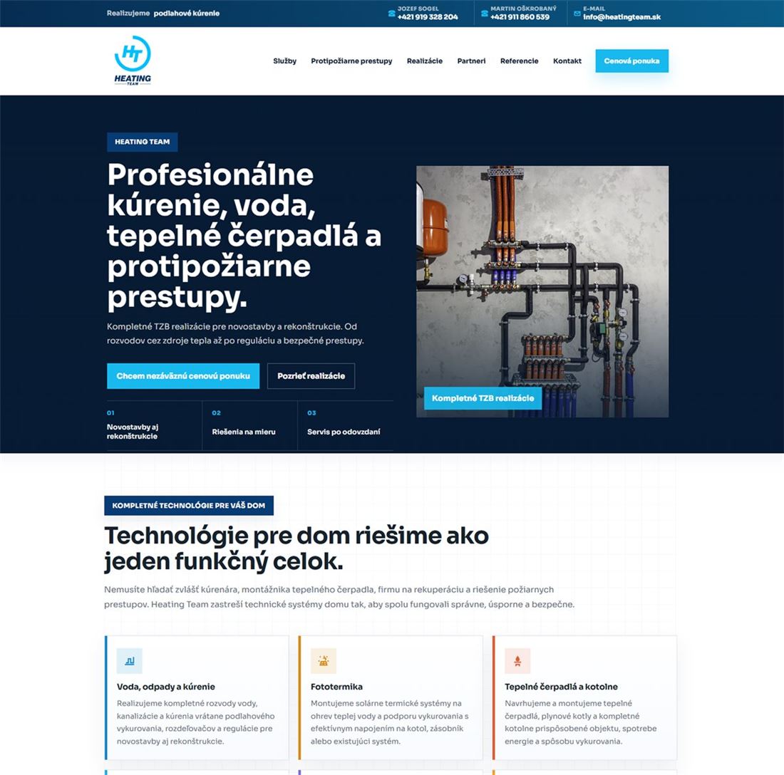 Web Heating Team